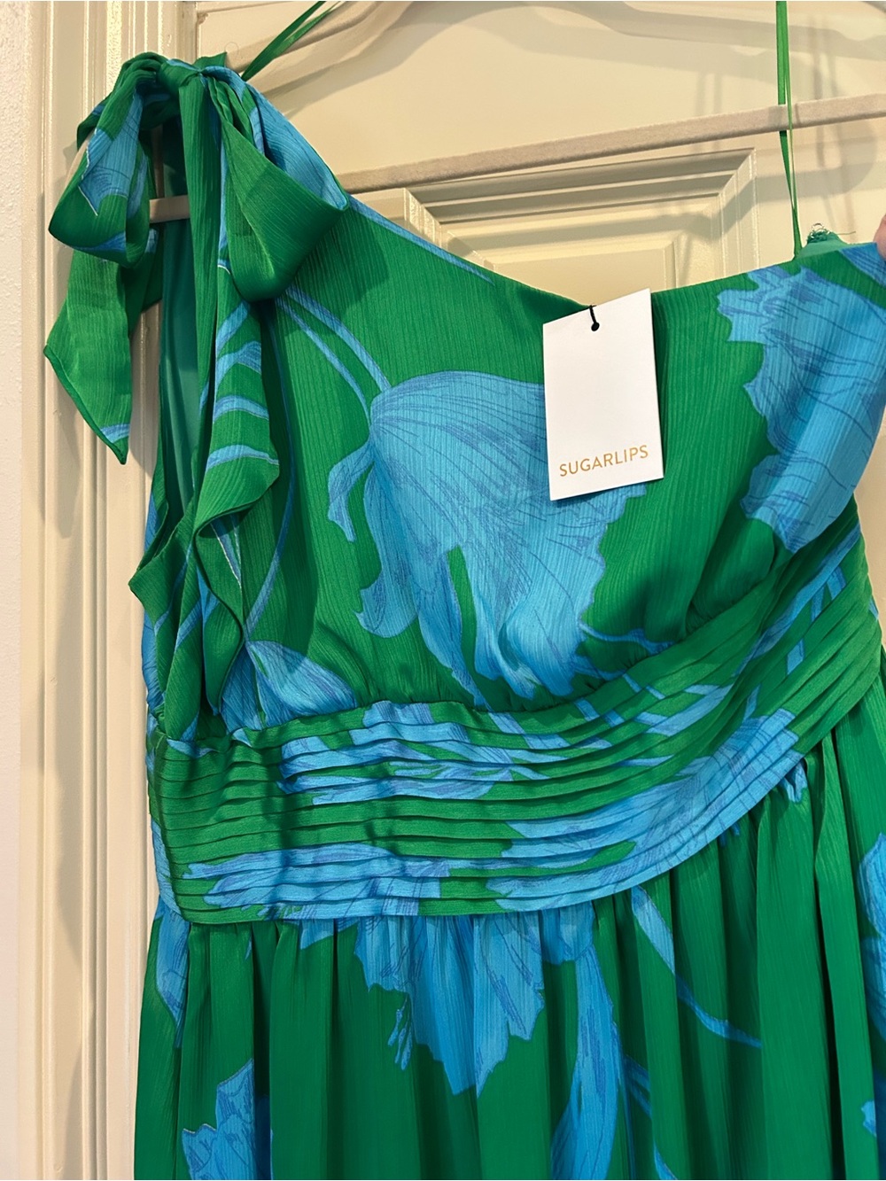 Sugarlips Seamoss Floral Bayou maxi dress
Size L
NWT
Green - Picture 4 of 7